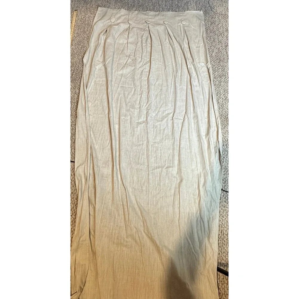 Faux Linen single curtain 36x96 INDIGO LOFT